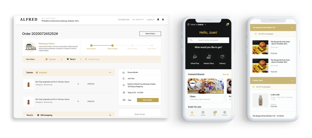 Alfred Delivery App