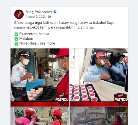 Sting Energy Drink SMM 3